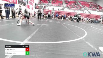 80 lbs Rr Rnd 2 - Beau Ferrell, Weatherford Youth Wrestling vs Rann Hutson, Husky WC