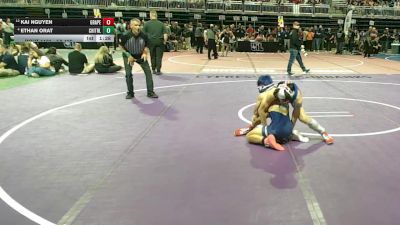 5A 120 lbs Quarterfinal - Kai Nguyen, Grapevine vs Ethan Orat, Fort Worth Chisholm Trail