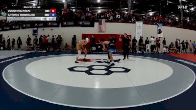 74 kg Champ. Round 3 - Logan Rozynski, Lehigh Valley Wrestling RTC vs Antonio Rodrigues, DMV RTC