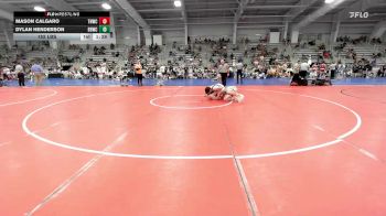 152 lbs Rr Rnd 1 - Mason Calgaro, TNWC Purple vs Dylan Henderson, Beach Boyz Wrestling Club