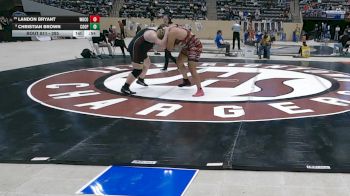 285 lbs Cons. Semi - Landon Bryant, Whitley County vs Christian Brown, Cooper