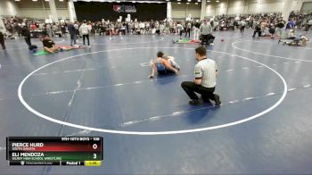 106 lbs Semifinal - Pierce Hurd, South Dakota vs Eli Mendoza, Gilroy High School Wrestling