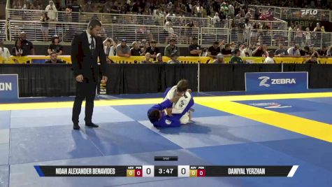 Daniyal Yerzhan vs Noah Alexander Benavides 2025 Pan Kids Jiu-Jitsu IBJJF Championship