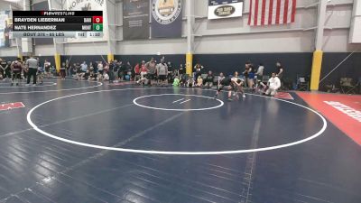 85 lbs Consolation - Brayden Lieberman, Danielsville vs Nate Hernandez, Montclair