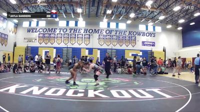 138 lbs Quarterfinal - Jayla Sanders, Outkast vs Claire O`Donnell, Unattached