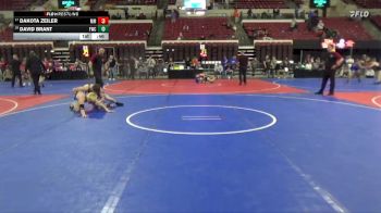 151 lbs Cons. Semi - David Brant, Frenchtown Wrestling Club vs Dakota Zeiler, Mountain Man