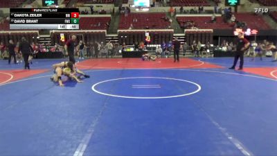 151 lbs Cons. Semi - David Brant, Frenchtown Wrestling Club vs Dakota Zeiler, Mountain Man