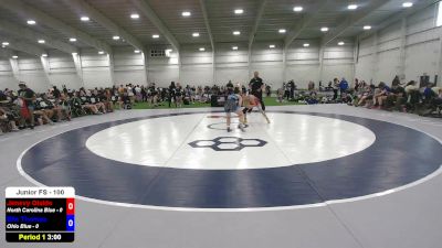 100 lbs Jenevy Olalde, North Carolina Blue vs Ella Thomas, Ohio Blue