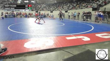88 lbs Quarterfinal - Trinity Polzien, Lone Grove vs Caizley Rojo, Altus JH