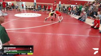 61-63 lbs Round 2 - Levi Goodman, Eaton WC vs Drexler Martin, HRA