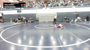 77 lbs Champ. Round 1 - Trace Samuels, Lakeland Wrestling Club vs Austin Peterson, Declo Stingers