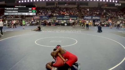 D 1 165 lbs Cons. Round 2 - Tyson Breda, Zachary vs Marcus Gray, Fontainebleau