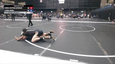 180 lbs Cons. Round 3 - Ciera Hutton-Spieker, Ottawa University vs Lamia Benn, Doane