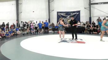 105 kg Semifinal - Lyla Hensen, Mat Demon - W vs MacKenna Atkinson, MGW Monkey Business - W