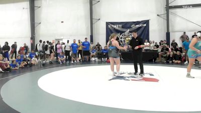 105 kg Semifinal - Lyla Hensen, Mat Demon - W vs MacKenna Atkinson, MGW Monkey Business - W