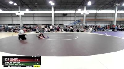 53 B Round 2 - Samuel Bushey, Mountain Man Wrestling Club vs Jake Meldru, Suples Wrestling Club