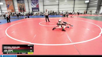 115 lbs Rd# 6- 9:00am Saturday Final Pool - Mitchell Rowland, NCWAY National Team vs Joel Brink, Terps Xpress