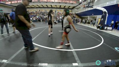 95 lbs Rr Rnd 2 - Quetzali Salas, Standfast vs Natalie Cayard, Deer Creek Wrestling Club