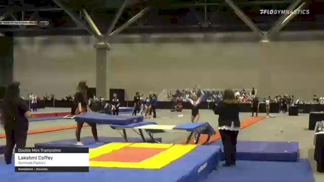 Lakshmi Coffey - Double Mini Trampoline, Gymnast Factory - 2021 USA Gymnastics Championships