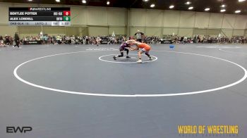 95 lbs Rr Rnd 3 - BentLee Potter, OK Elite 14U Black vs Alex Lobdell, Untouchables 14U Purple