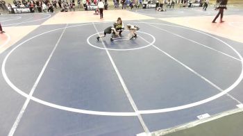 53 lbs Rr Rnd 2 - Lillian Zuber, Nmpal vs Isaiah Navarrete, Randal Youth WC