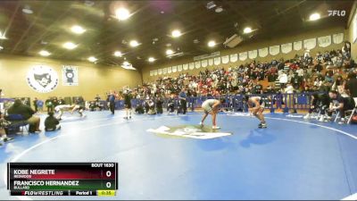 120 lbs 3rd Place Match - Francisco Hernandez, Bullard vs Kobe Negrete, Redwood