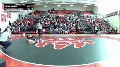 150 lbs Semifinal - Kyle Jardine, Wadsworth vs Connor McClintock, North Canton (Hoover)