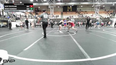 150 lbs Consolation - Jack Voltoline, Crutchmer Wrestling vs Noah Dawejko, Cabot Wrestling Club