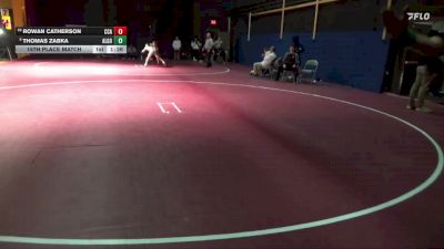 126 lbs 15th Place Match - Thomas Zabka, Algona vs Rowan Catherson, Clear Creek-Amana