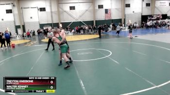 215 lbs Cons. Semi - Walter Kenney, Wolfking Wrestling vs Treyton Kneebone, Platte Valley