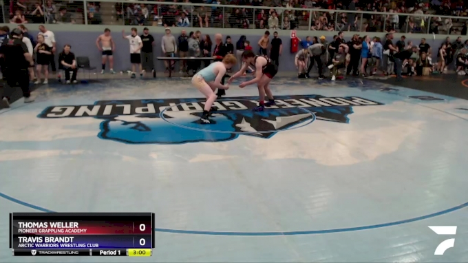 182 lbs Round 3 - Travis Brandt, Arctic Warriors Wrestling Club vs ...