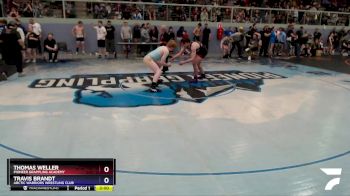 182 lbs Round 3 - Travis Brandt, Arctic Warriors Wrestling Club vs Thomas Weller, Pioneer Grappling Academy
