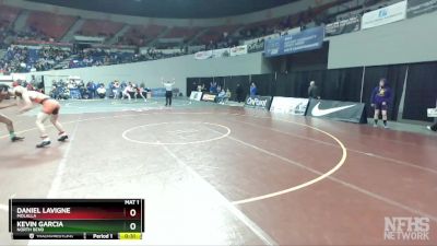 4A-160 lbs Cons. Round 1 - Daniel Lavigne, Molalla vs Kevin Garcia, North Bend