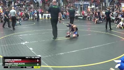 85 lbs Cons. Semi - Vincent Pawlaczyk, Imlay City Youth WC vs Jaxon Durbrow, Center Line WC