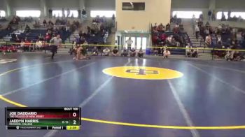 197 lbs Champ. Round 1 - Joe Daddario, The College Of New Jersey vs Jaedyn Harris, McDaniel College