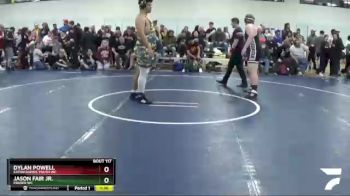 288 lbs Cons. Round 1 - Jason Fair Jr., Fraser WC vs Dylan Powell, Eaton Rapids Youth WC