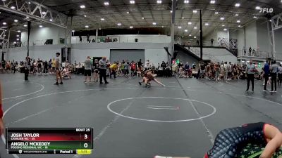 165 lbs Round 7 (8 Team) - Angelo McKeddy, Pocono Regional WC vs Josh Taylor, Cavalier WC