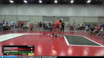 220 lbs Round 3 (8 Team) - Carsten Mower, Oklahoma Blue vs Damon Armenta, Utah