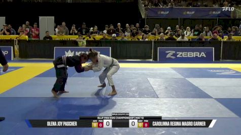 Olena Joy Pascher vs Carolinna Regina Magro Garner 2026 Pan Kids Jiu-Jitsu IBJJF Championship