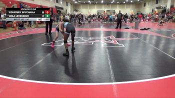 90 lbs Round 5 - Courtney Spychalla, OTC BULLDOGS vs Leila LeVesseur, LeVici Prep