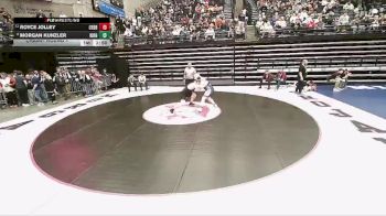 4A 285 lbs Champ. Round 1 - Royce Jolley, Cedar City vs Morgan Kunzler, Ridgeline