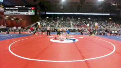 2A-157 lbs Quarterfinal - Reo Edwards, Wright vs Wiley Philleo, Shoshoni