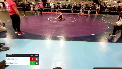 73 lbs Rr Rnd 7 - Tommy Narcisi, Kingsway vs Santino Edgar, Toms River Wrestling Club