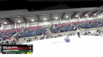 170 lbs Round 1 (6 Team) - Tevia Nau Rarick, Utah Black vs Annabelle Girard, Colorado