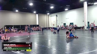 138 lbs Round 2 (6 Team) - Jude Kohl, Nebraska Smash (Dev A) vs Kholby Armijo, Team Michigan Blue - DEV