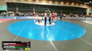 165 lbs Cons. Round 2 - Jacob Estrada, El Dorado HS (Placentia) vs Xander Birakos, Oakdale