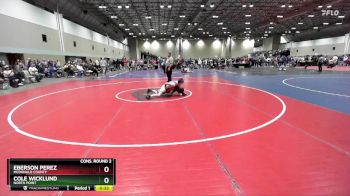 113B Cons. Round 2 - Cole Wicklund, North Point vs Eberson Perez, McDonald County