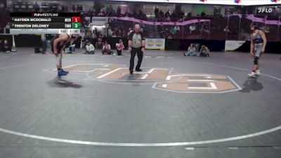 165 lbs 1st Place Match - Hayden McDonald, Meridian vs Trenton DeLoney, Timberline