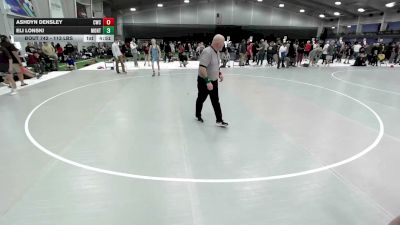 113 lbs Cons. Rd Of 16 - Ashdyn Densley, Carbon Wrestling Club vs Eli Lonski, Montana