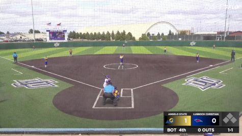 Replay: Angelo State vs Lubbock Christian - DH | Apr 3 @ 3 PM
